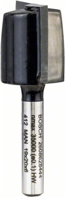 Bosch Nutfräser für Holz in Silber, Durchmesser: 6 mm, Gesamtlänge: 51 mm - Bild 2