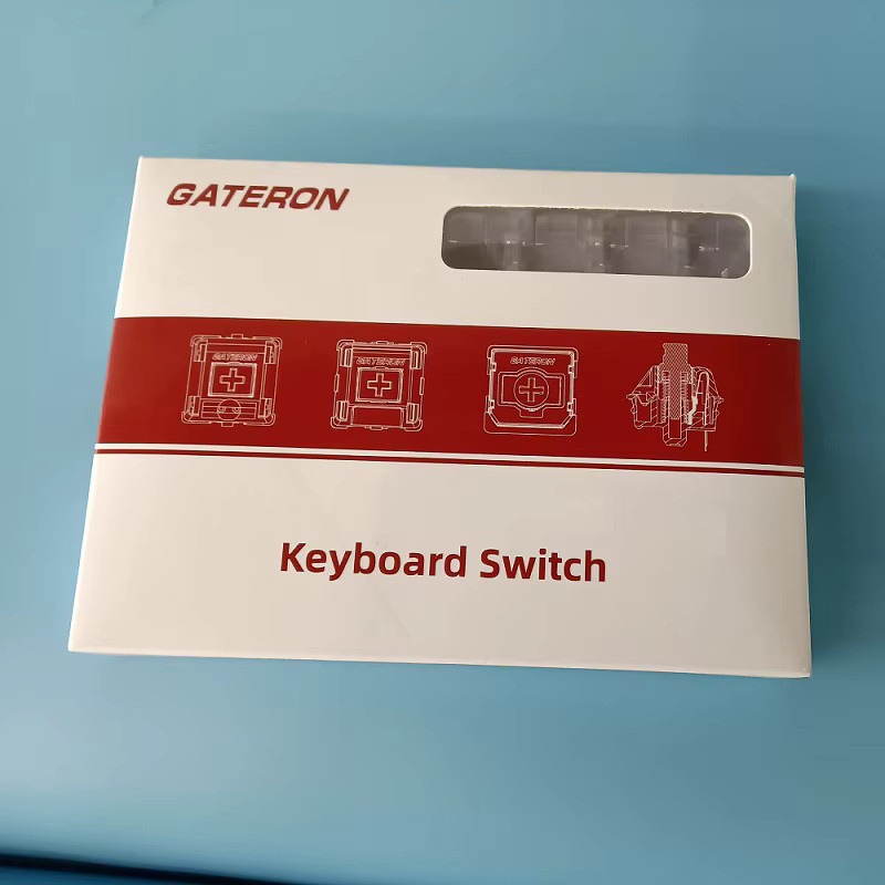 Gateron Milky Yellow Pro KS-3 X1 Lineare Mechanische Tastaturschalter für Gaming und DIY Hotswap-Tastaturen, 5-Pin, Gelb - Bild 4