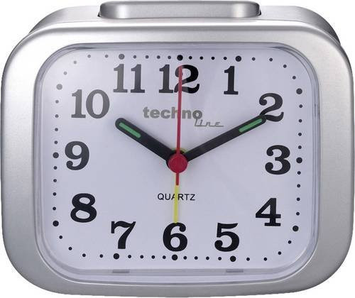 Techno Line Wecker, Silber, Quarz, Unisex - Bild 1