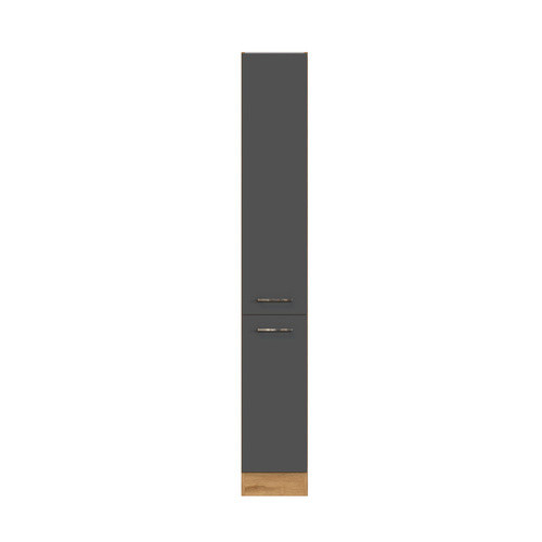 HELD MÖBEL Apothekerschrank Bologna in Grau, B/H/T: 30 x 200 x 60 cm - Bild 1