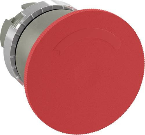 ABB Pilztaster P9MER4RN in Rot mit IP66-Schutz aus Metall - Bild 1