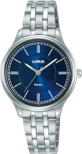 Lorus Damenuhr, Quarz, Edelstahl, Blau, 32 mm, 5 ATM - Bild 1