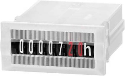 Kübler Group Micro Betriebsstundenzähler HK07.20 in Weiß - Bild 1