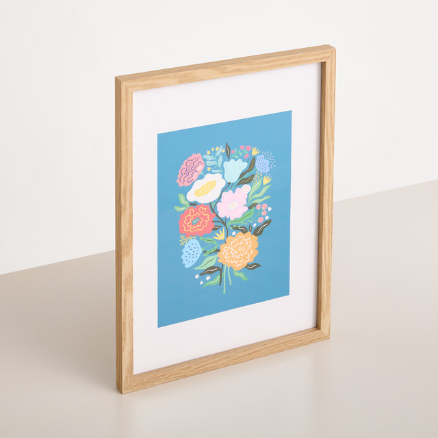Gerahmtes Poster mit Blumenmotiv von BLUME2000 in Multicolour, B/H: 40 x 30 cm - Bild 1