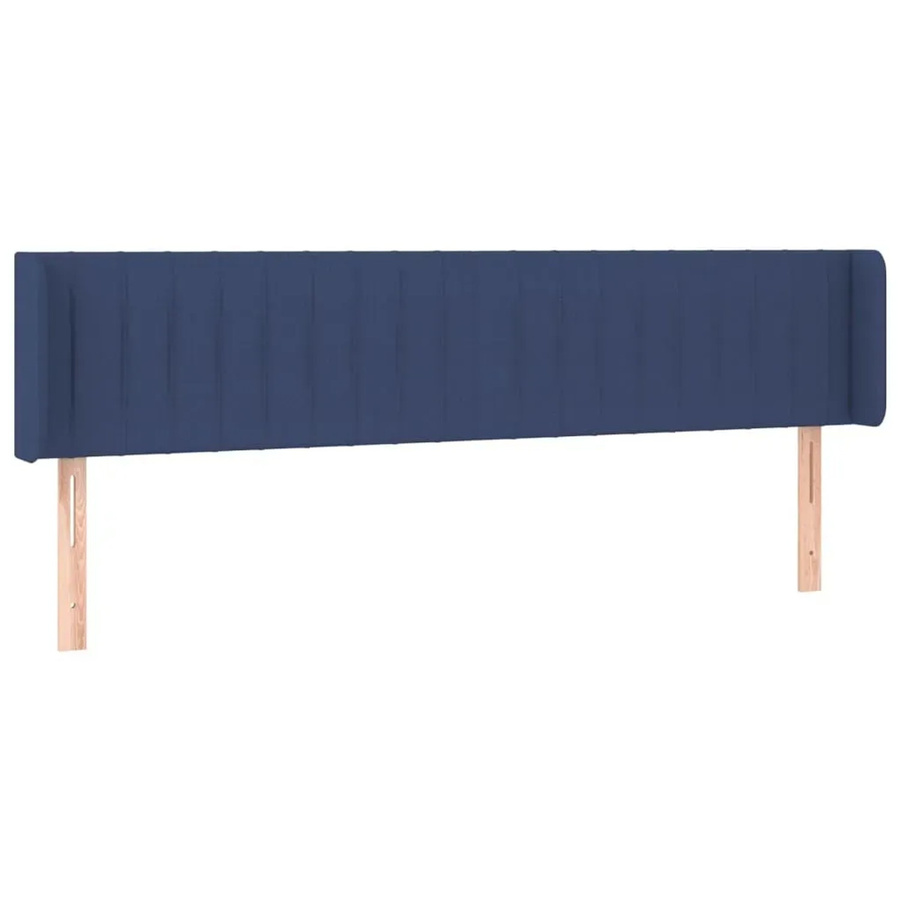vidaXL LED Kopfteil Blau mit USB-Ladeanschluss und integrierter Beleuchtung, B/H/T: 163 x 88 x 16 cm - Bild 2