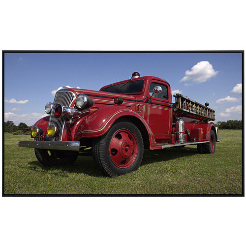 papermoon EcoHeat Infrarotheizung Vintage Feuerwehrauto, bunt mit Matt-Effekt, App-Steuerung und Überhitzungsschutz - Bild 2