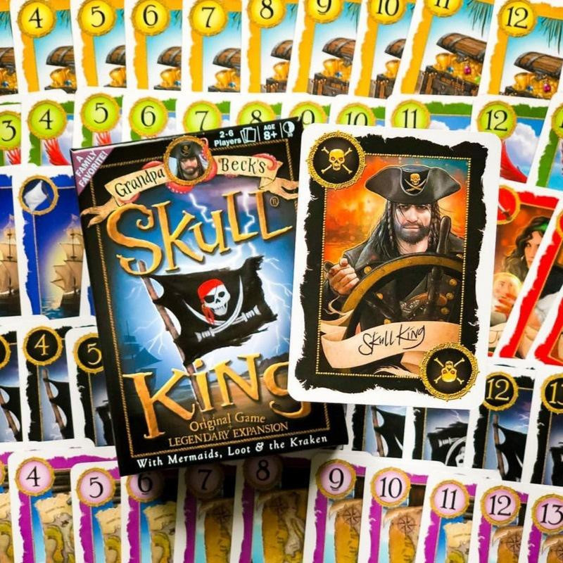 TUYUE Skull King Piraten Skelett Brettspiel Party ab 4-6 Jahren - Bild 9