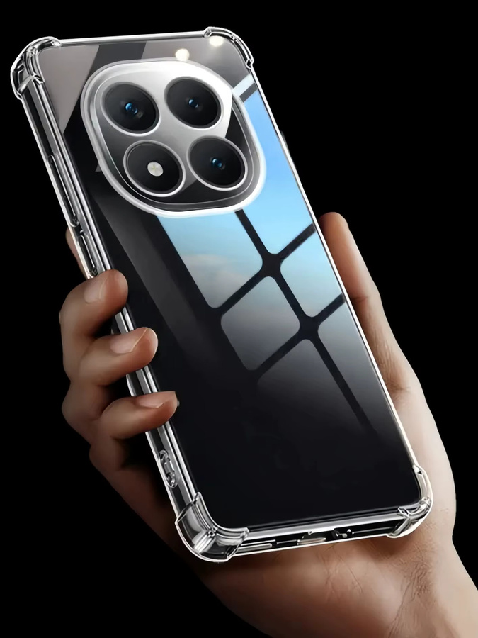 Xiaomi Transparente TPU-Handyhülle für Redmi Note 15 14 13 Pro Plus, Stoßfeste und Kratzfeste Schutzhülle - Bild 6