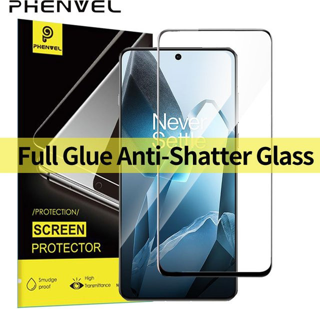 OnePlus 13 3D-Schutzglas Transparent mit Fingerprint Unlock und Vollkleber-Displayschutzfolie - Bild 1