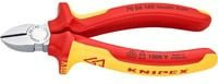 Knipex VDE Seitenschneider mit Facette, rot, 140 mm - Bild 2