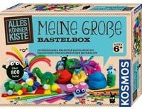 KOSMOS Meine große Bastelbox Bastelset für Kinder ab 6 Jahren in Bunt/Mehrfarbig mit Filzstoff, Holzstäbchen und Chenilledraht - Bild 1