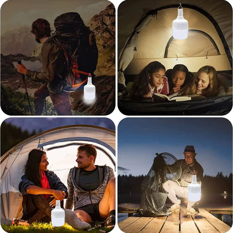 JOYINLED LED Notbeleuchtung in Weiß für Outdoor, Camping und Haushalt mit USB-Anschluss - Bild 3