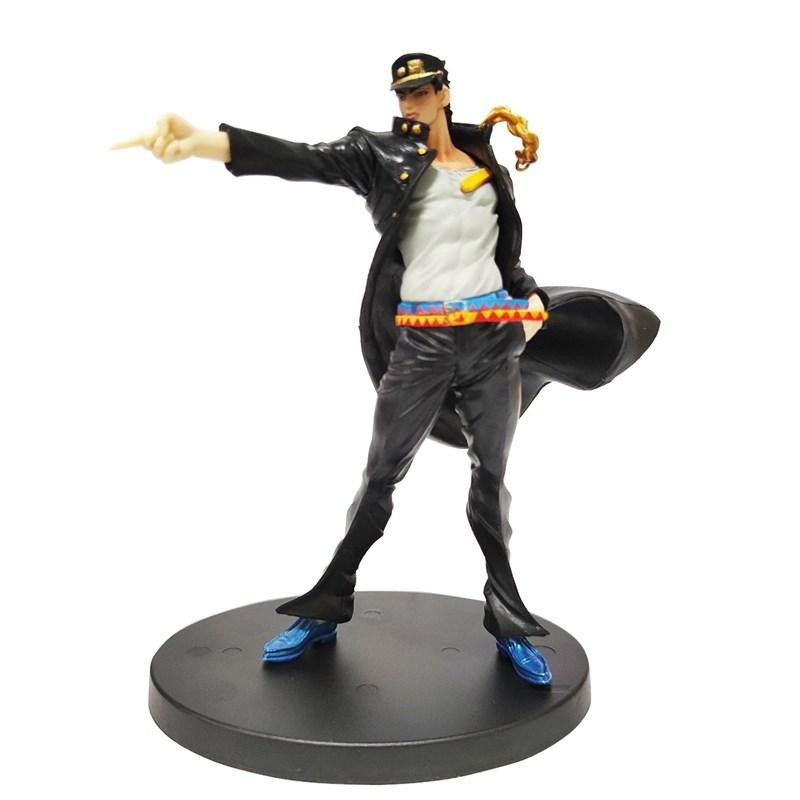 Anime Figur JoJo's Bizarre Adventure Kujo Jotaro Jolyne Cujoh aus PVC und Metall, Multicolor, Höhe: 17 cm - Bild 1