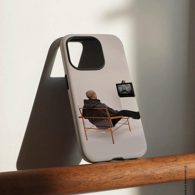 O-Omer A-Adam Handyhülle für iPhone 12 bis 17 Pro Max Plus, glänzende HD-Doppelschicht-Flüssigkeitshartschale, Farbe: Weiß - Bild 1