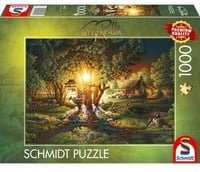 Schmidt Spiele Terry Redlin Puzzle Prächtiges Frühlingsleuchten 1000 Teile - Bild 1