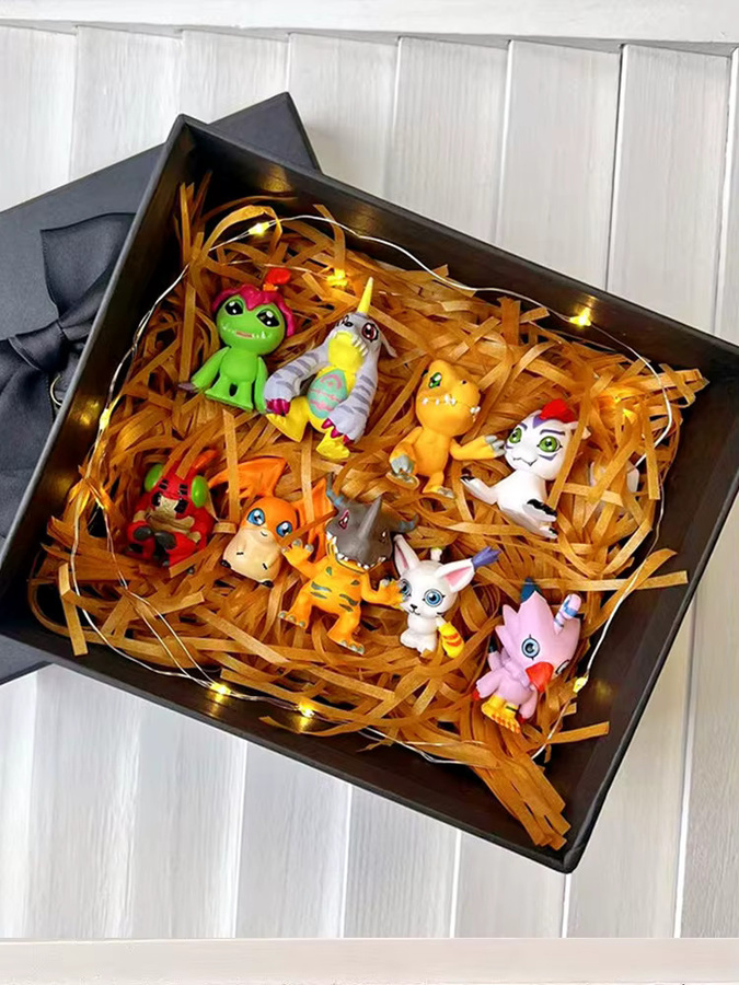 Bandai Digimon Adventure Mini-Monster-Spielzeuge, 9-teiliges Set - Bild 3