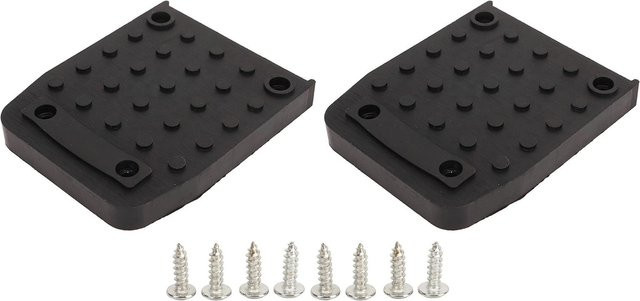 2er-Set TOMTOP Trockenbau Stelzensohlen aus Nylon und PVC in Schwarz mit Anti-Rutsch-Funktion für die Konstruktion - Bild 1