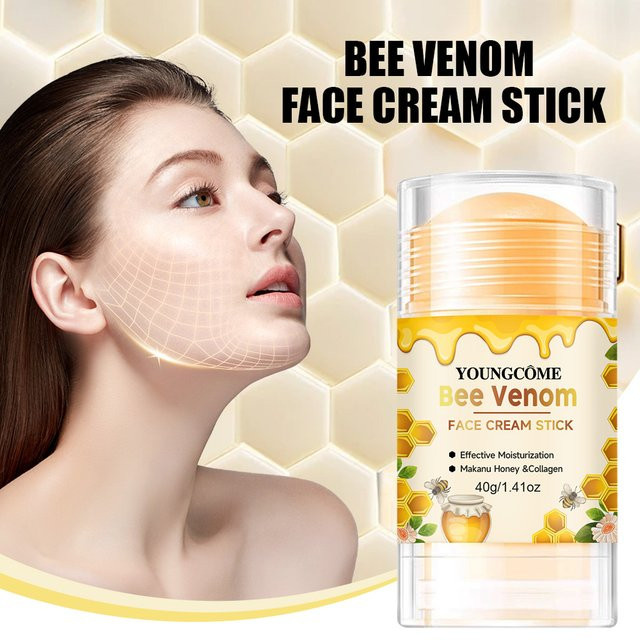 YOUNGCOME Bienengift Gesichtscreme-Stick, Trockene Alternde Haut - Bild 1
