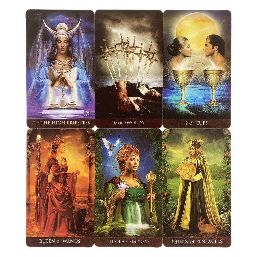 Domorer Tarot, Brettspieldeck, Fantasy, 78 Karten - Bild 5