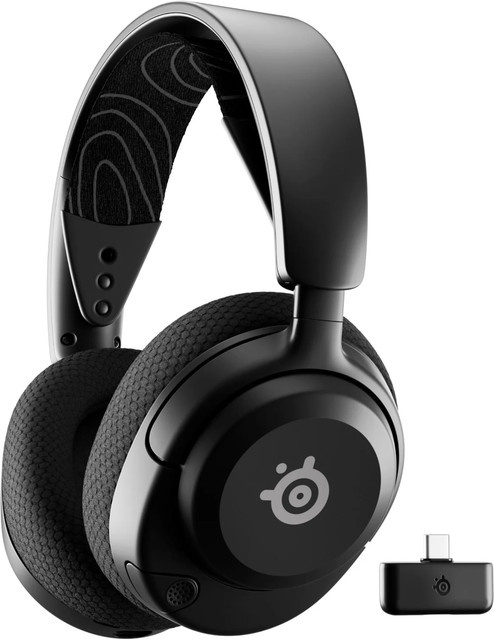 SteelSeries Arctis Nova 5 Wireless Gaming-Headset für PC und PlayStation in Schwarz mit Bluetooth und USB-C - Bild 2