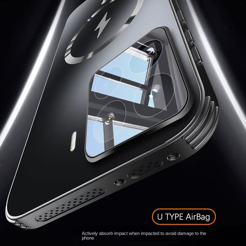 Xiaomi Magnetische Schutzhülle mit Wärmeableitung und Adsorption in Blau für Xiaomi 17 Pro Max, 15, 14 und 13 Pro mit mattem Finish - Bild 6