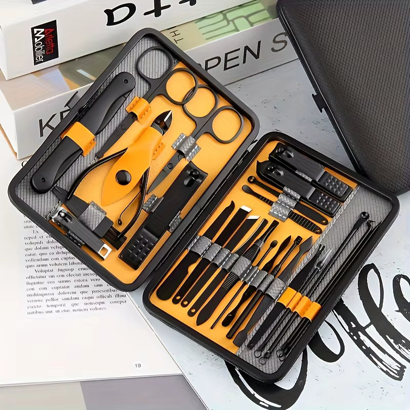 Ouriner Maniküre- und Pediküre-Set, 25-teilig, Unisex, für Hände und Füße - Bild 3