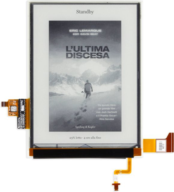 E-Ink Carta LCD Display Panel für Kobo Clara HD, 6 Zoll, 1440x1072 Pixel, 34pin, Schwarz - Bild 1