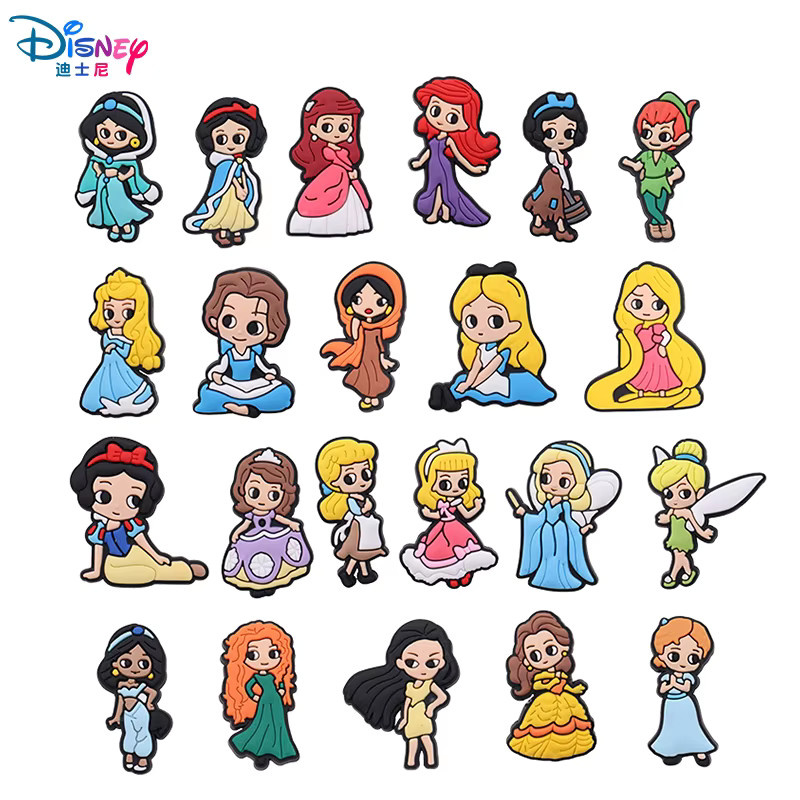 Disney Princess Alice Schneewittchen Schuh-Charms, PVC, Mix-Set - Bild 6