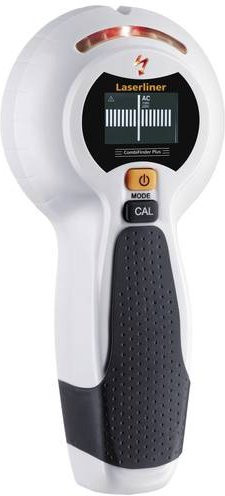 Laserliner CombiFinder Plus 080.955E Elektronisches Ortungsgerät in Weiß mit einer maximalen Ortungstiefe von 75 mm - Bild 1