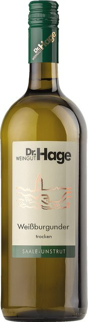 Dr Hage, Pinot Blanc, Saale-Unstrut, halbtrocken, 2024, Weißwein, 1 l - Bild 1