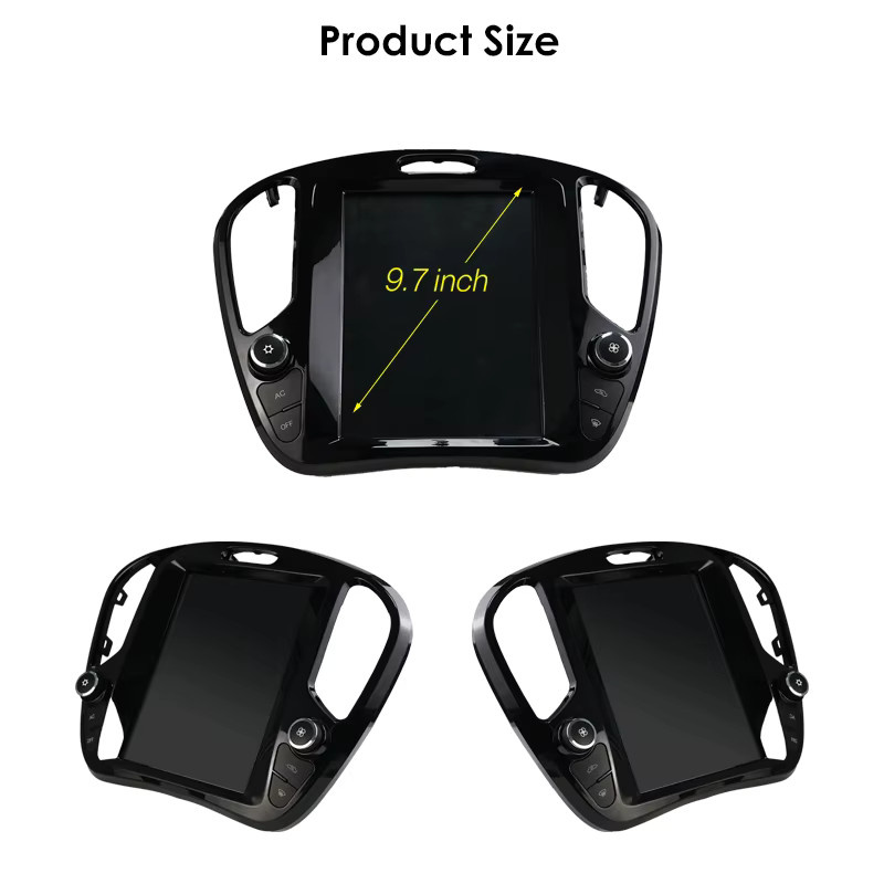 Hizpo Android Autoradio mit 9,7 Zoll Display für Nissan Juke 2011–2018 und Infiniti ESQ im Tesla Style mit GPS, 4G, Bluetooth und DSP in Schwarz - Bild 6