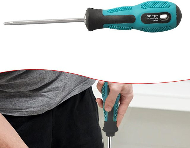 VIBRATITE 2in1 Dual-Use Schraubendreher mit Schlitz und Kreuz für kleine Handwerkzeuge - Bild 1