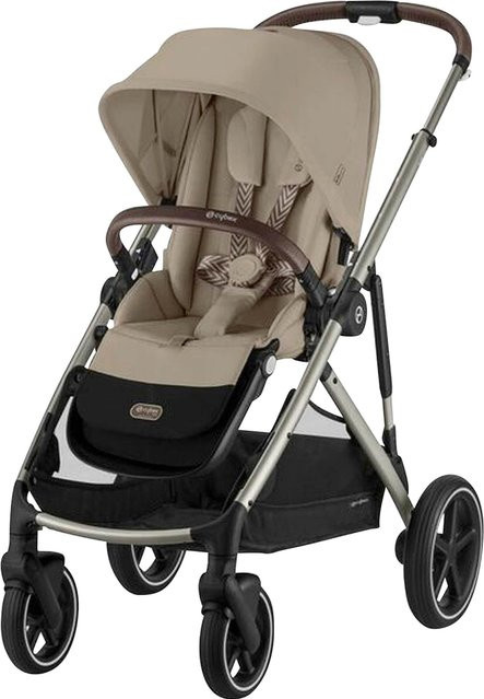 Cybex Gold Gazelle S Zwillings- und Geschwisterwagen in Beige - Bild 1
