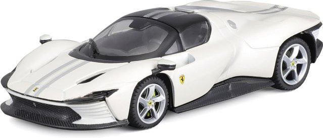 Bburago Ferrari Daytona SP3 Signature Edition, Modellauto, weiß, Maßstab 1:43 - Bild 1