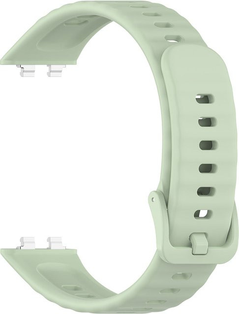 Techsuit Uhrenarmband Silikon, Grün, Unisex, für Huawei Band 11 / 11 Pro - Bild 1