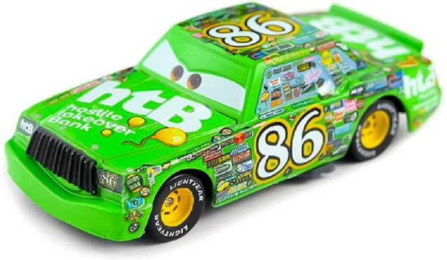 Disney Pixar Autos Lightning McQueen, Modell Spielzeug, 1:55, Metall, ab 3 Jahren - Bild 1