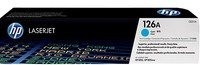 Original HP Toner 126A CE311A Cyan für Laserdrucker - Bild 2