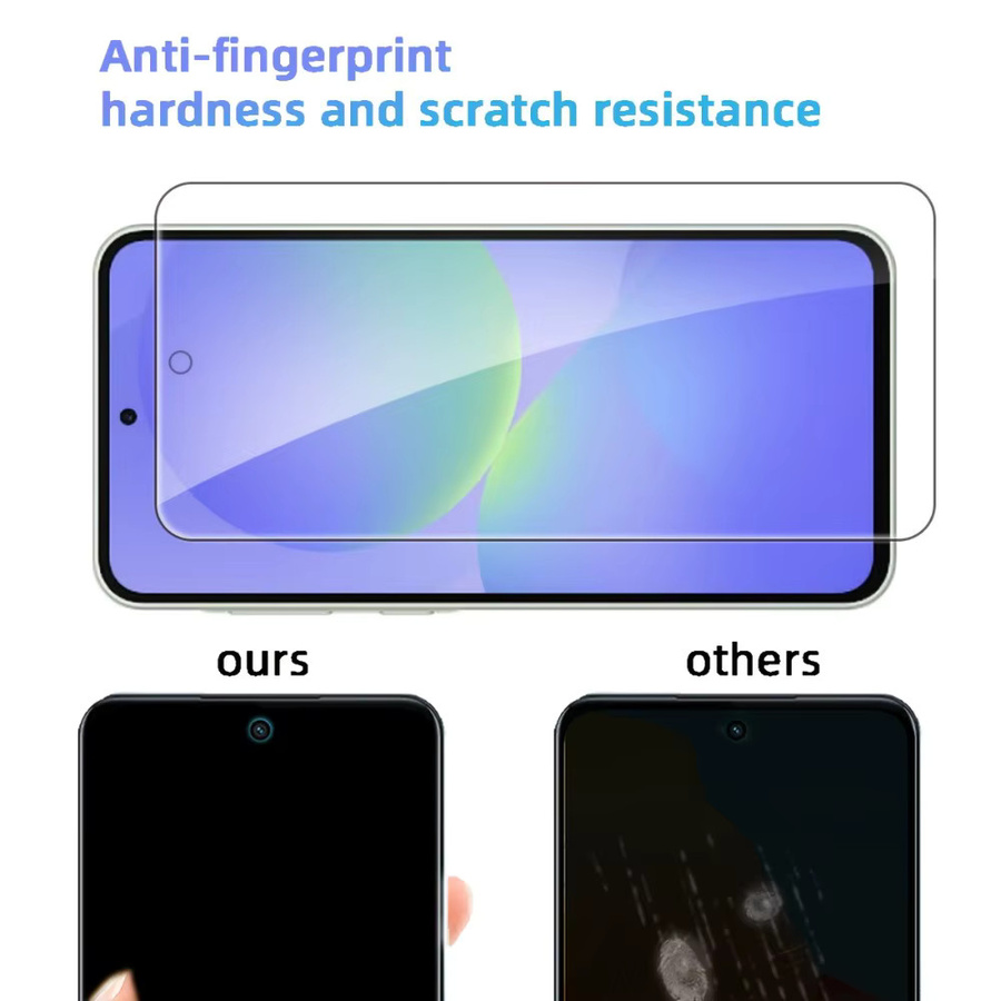4er-Pack ultraklares gehärtetes Glas Displayschutzfolie für Samsung Galaxy A56 A55 A54 A36 A35 A33 A26 A25 A17 A16 A15 A07 in Transparent - Bild 4