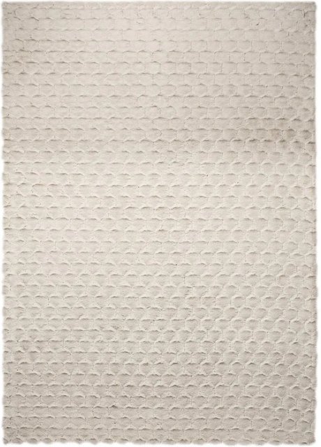 Art Universe Teppich Fluffy Cube in Cappuccino/Beige, B: 110 cm, T: 160 cm - Bild 1