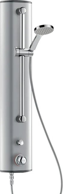 Delabie DU-Elem SECURITHERM Thermostat-Duschelement in Alunox-Matt mit Safety-Stop und Wassersparfunktion - Bild 1