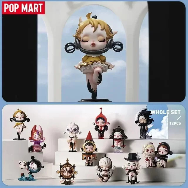 POP MART Skullpanda Bild der Realität Serie, Action Figure, Einzelfigur - Bild 1