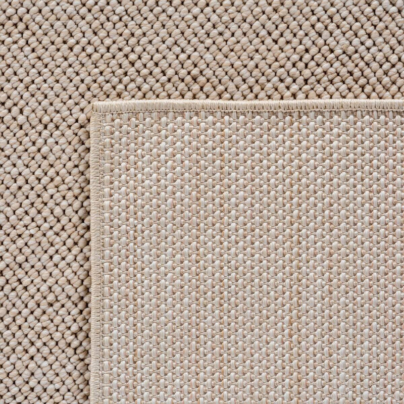 Ayyildiz Flachgewebeteppich Helix modern rund in Beige Durchmesser: 200 cm - Bild 3