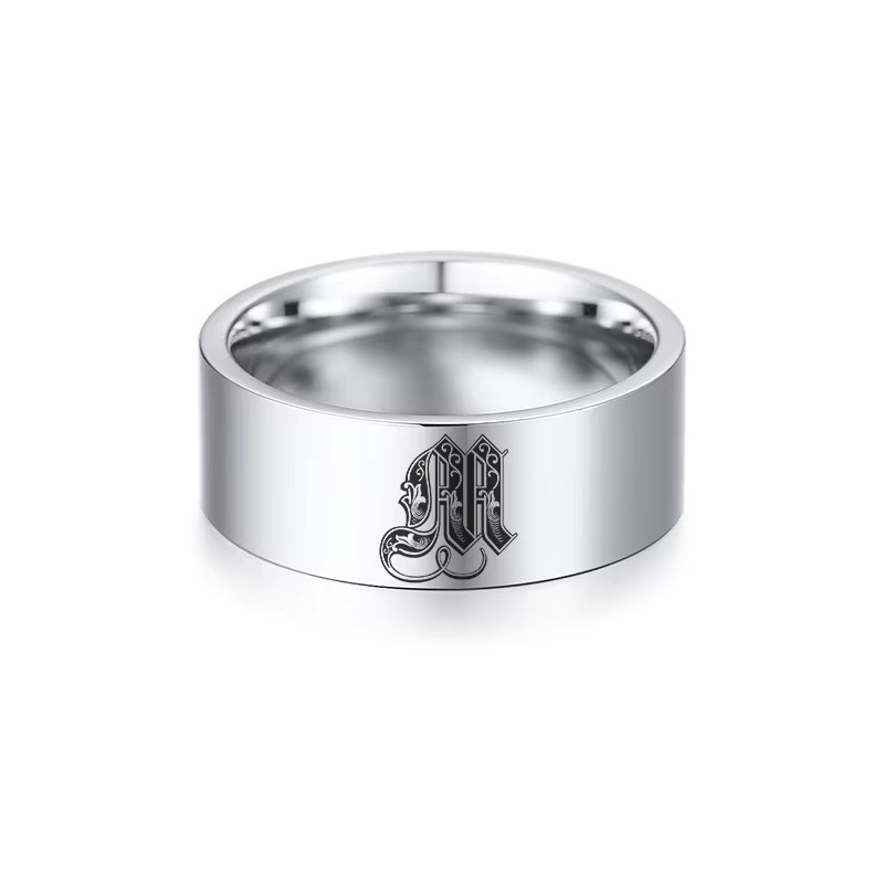 NUOBING Ring Edelstahl, Silber, Damen - Bild 1