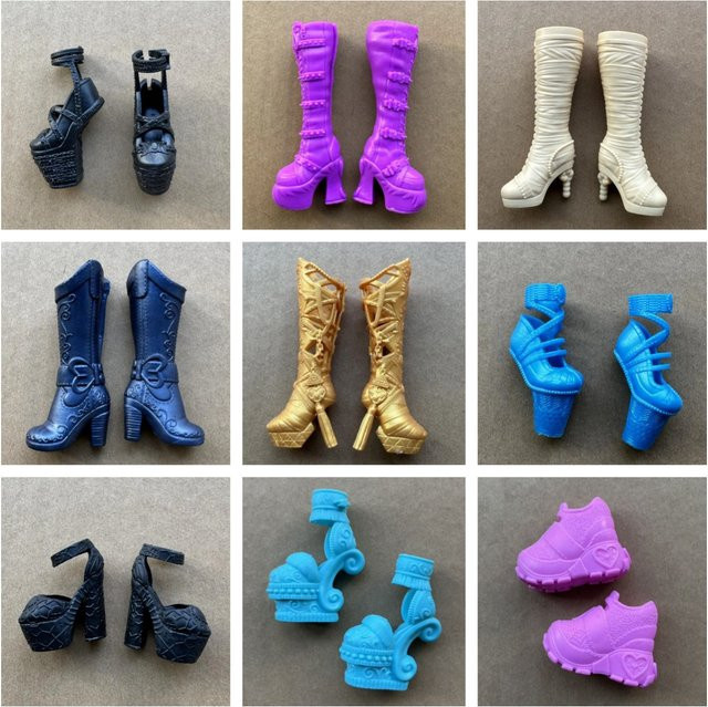 MengF Monster Puppe Stiefel Sandalen, Zubehör, Bunt / Mehrfarbig - Bild 1