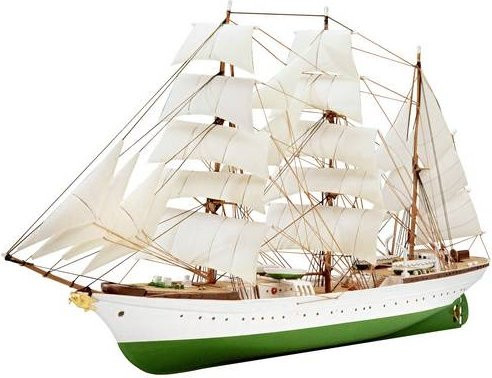 Revell Gorch Fock Schiffsmodell Bausatz, 1:350, ab 10 Jahre