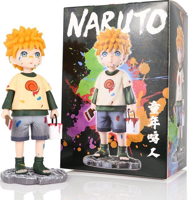 Bandai Naruto Uzumaki Anime Actionfigur aus PVC in Multicolor als Sammlerstück und Modell für Kinder - Bild 1