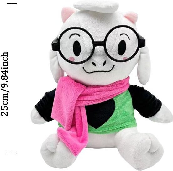 TreasuringU Deltarune Plüschtier, Kuschelpuppe, Schwarz, ab 14 Jahren - Bild 1