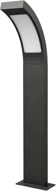 Lucande LED Außenleuchte Juvia Modern Schwarz aus Aluminium, IP54 spritzwassergeschützt - Bild 1
