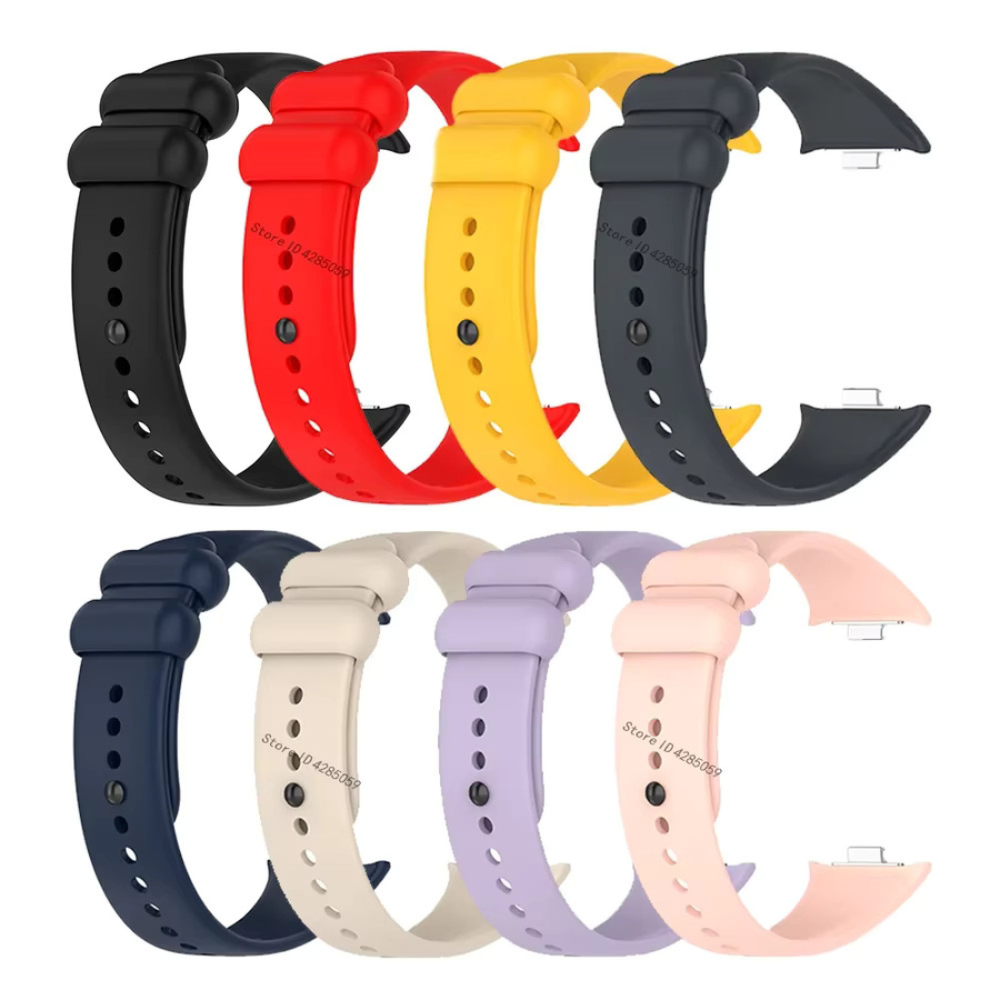 AKBNSTED TPU-Hülle und Silikonarmband für Xiaomi Mi Band 9 Pro und Mi Band 8 Pro in Schwarz - Bild 1
