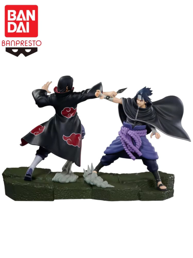 Bandai Naruto Shippuden Uchiha Sasuke Uchiha Itachi Figur, Anime-Modell Spielzeug - Bild 2